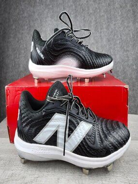 New Balance Baseball FuelCell 4040 v7 Metal M8.5 2E-W10-2E (EU42) Black White